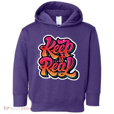 Keep It Real Graffiti Art Toddler Hoodie