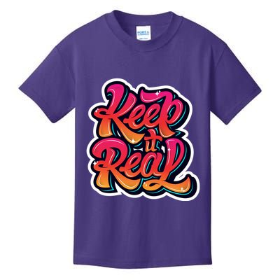 Keep It Real Graffiti Art Kids T-Shirt