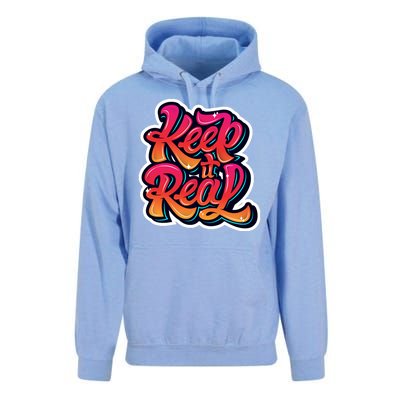 Keep It Real Graffiti Art Unisex Surf Hoodie