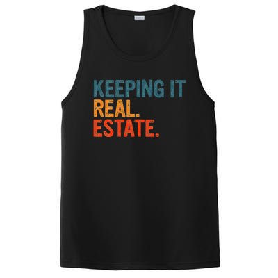 Keeping It Real Funny Real Estate Agent PosiCharge Competitor Tank