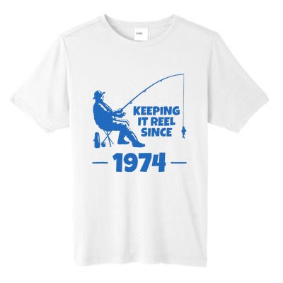 Keeping It Reel Since 1974 Funny Fishing Tall Fusion ChromaSoft Performance T-Shirt