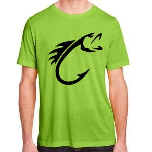 Keeping It Reel Fish Hook Fishing Rod & Hook Adult ChromaSoft Performance T-Shirt