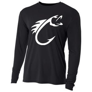 Keeping It Reel Fish Hook Fishing Rod & Hook Cooling Performance Long Sleeve Crew