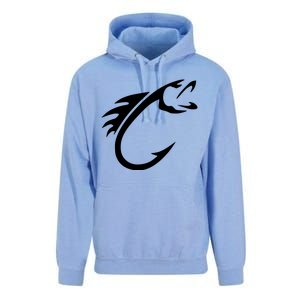 Keeping It Reel Fish Hook Fishing Rod & Hook Unisex Surf Hoodie