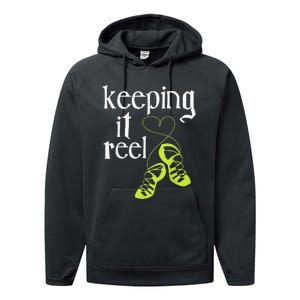 Keeping It Reel Irish Dancer Ceili Reel Dance Feis Performance Fleece Hoodie