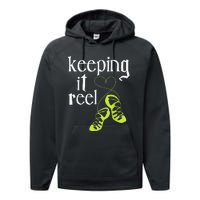 Keeping It Reel Irish Dancer Ceili Reel Dance Feis Performance Fleece Hoodie