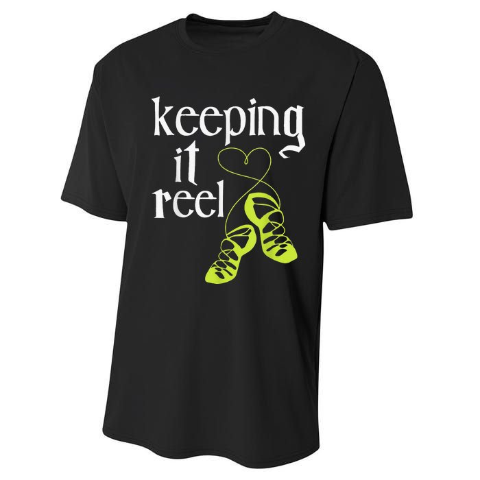 Keeping It Reel Irish Dancer Ceili Reel Dance Feis Performance Sprint T-Shirt