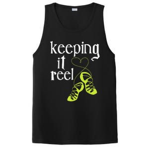 Keeping It Reel Irish Dancer Ceili Reel Dance Feis PosiCharge Competitor Tank