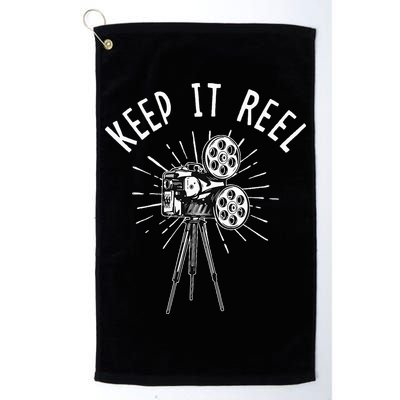 Keep It Reel Filmmaker Movie Director Filmmaking Cinema Golf Towel