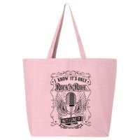 Know ItS Rock And Roll But I Like It Retro Microphone 25L Jumbo Tote