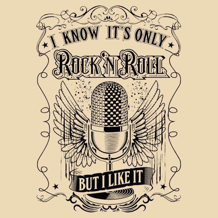 Know ItS Rock And Roll But I Like It Retro Microphone Bag