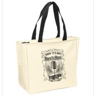 Know ItS Rock And Roll But I Like It Retro Microphone Zip Tote Bag