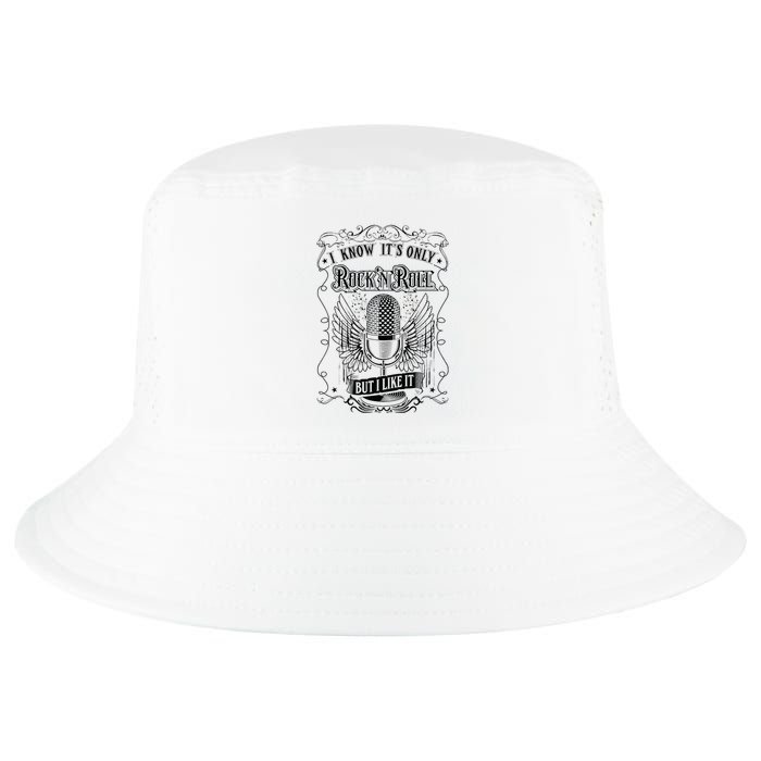 Know ItS Rock And Roll But I Like It Retro Microphone Cool Comfort Performance Bucket Hat