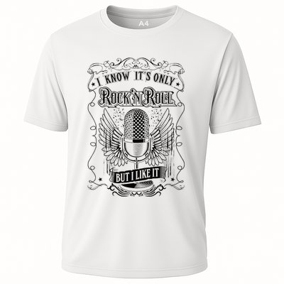 Know ItS Rock And Roll But I Like It Retro Microphone Performance Shirt