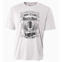 Know ItS Rock And Roll But I Like It Retro Microphone Cooling Performance Crew T-Shirt