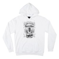 Know ItS Rock And Roll But I Like It Retro Microphone Hoodie