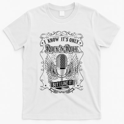 Know ItS Rock And Roll But I Like It Retro Microphone T-Shirt