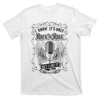 Know ItS Rock And Roll But I Like It Retro Microphone T-Shirt