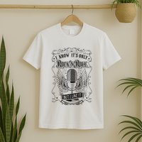 Know ItS Rock And Roll But I Like It Retro Microphone T-Shirt