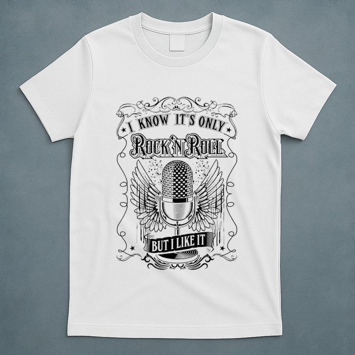 Know ItS Rock And Roll But I Like It Retro Microphone T-Shirt