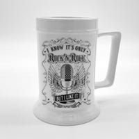 Know ItS Rock And Roll But I Like It Retro Microphone Beer Stein