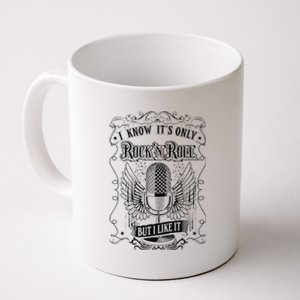 Know ItS Rock And Roll But I Like It Retro Microphone Coffee Mug