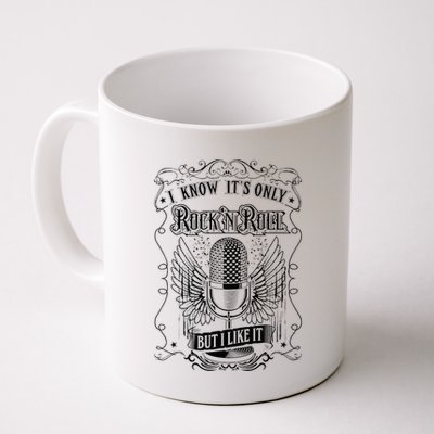 Know ItS Rock And Roll But I Like It Retro Microphone Mug