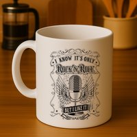 Know ItS Rock And Roll But I Like It Retro Microphone Mug
