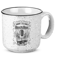 Know ItS Rock And Roll But I Like It Retro Microphone 15oz Campfire Ceramic Mug