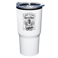 Know ItS Rock And Roll But I Like It Retro Microphone Tumbler