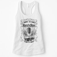 Know ItS Rock And Roll But I Like It Retro Microphone Womens Tank Top