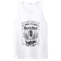 Know ItS Rock And Roll But I Like It Retro Microphone PosiCharge Competitor Tank