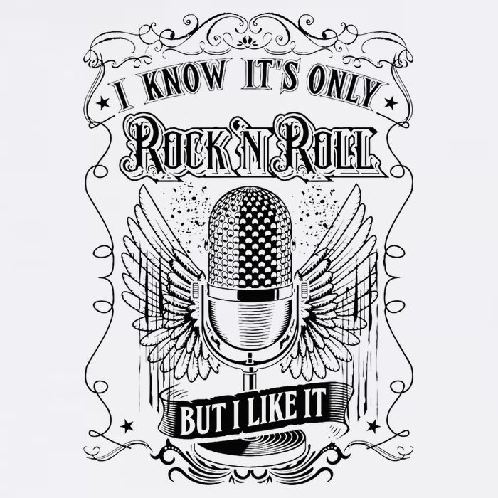 Know ItS Rock And Roll But I Like It Retro Microphone Tank Top