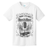 Know ItS Rock And Roll But I Like It Retro Microphone Kids T-Shirt