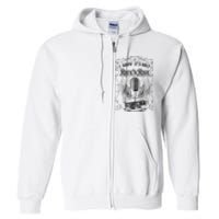 Know ItS Rock And Roll But I Like It Retro Microphone Full Zip Hoodie