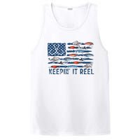 Keepin It Reel Fishing Lure Flag Fisherman Bass Fishing PosiCharge Competitor Tank