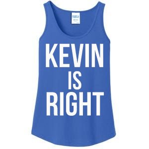 Kevin Is Right Funny Jokes Ladies Essential Tank