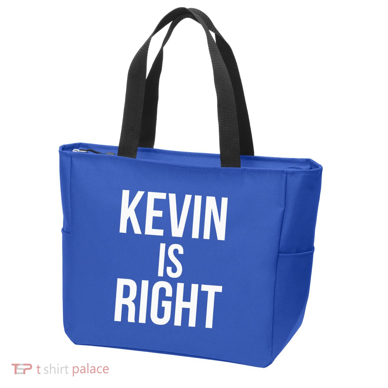 Kevin Is Right Funny Jokes Zip Tote Bag