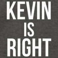 Kevin Is Right Funny Jokes Vector Backpack