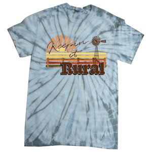 Keeping it Rural - agriculture farming Tie-Dye T-Shirt