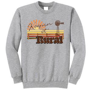 Keeping it Rural - agriculture farming Tall Sweatshirt