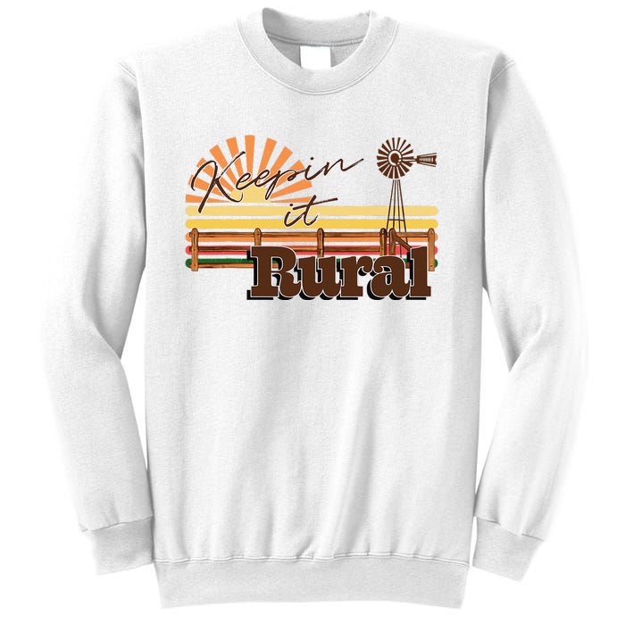 Keeping it Rural - agriculture farming Sweatshirt