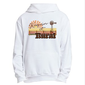 Keeping it Rural - agriculture farming Urban Pullover Hoodie