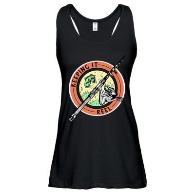 Keeping It Reel Fishing Ladies Essential Flowy Tank