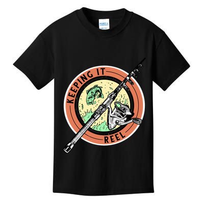 Keeping It Reel Fishing Kids T-Shirt