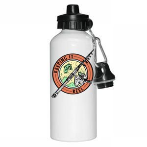 Keeping It Reel Fishing Aluminum Water Bottle