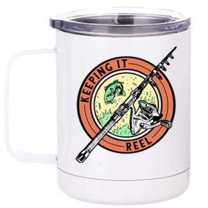 Keeping It Reel Fishing 12 oz Stainless Steel Tumbler Cup