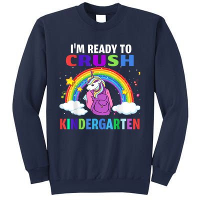 Kids Im Ready To Crush Kindergarten Unicorn Back To School Sweatshirt