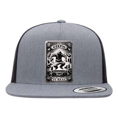 Keepin It Real Flat Bill Trucker Hat