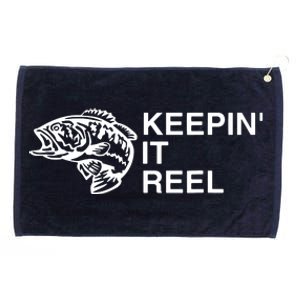 Keeping It Reel Shirts Funny Fishing Sayings Grommeted Golf Towel